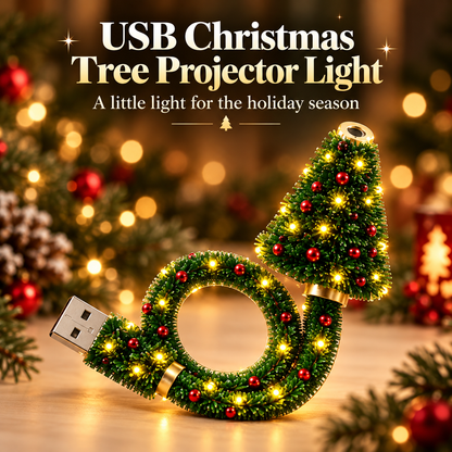 🎄USB Christmas ✨Tree Projector Light