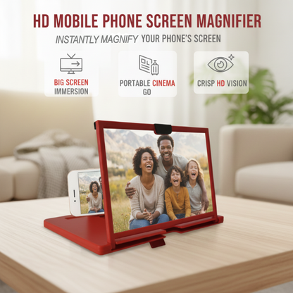 🔍Foldable Mobile 📲Phone Screen Magnifier Stand