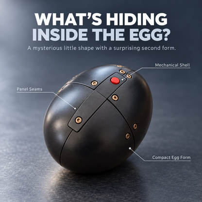 🔥 Egg to Dragon Transforming Mechanical Toy