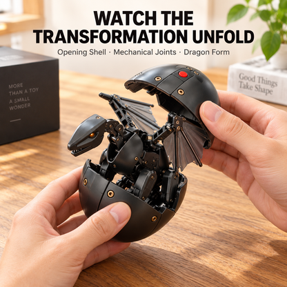 🔥 Egg to Dragon Transforming Mechanical Toy